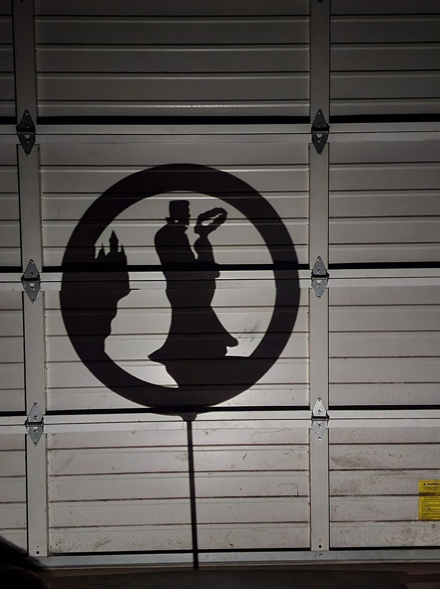 Halloween Frankenstein and Bride Metal Wall Decor