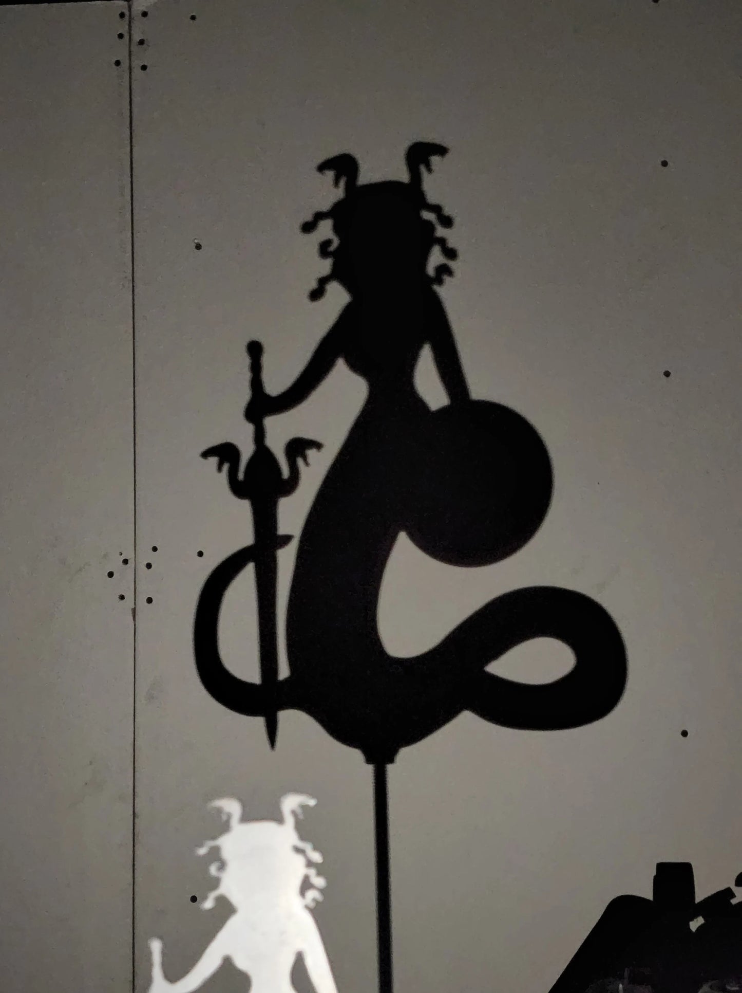 Halloween Medusa Garden Stake