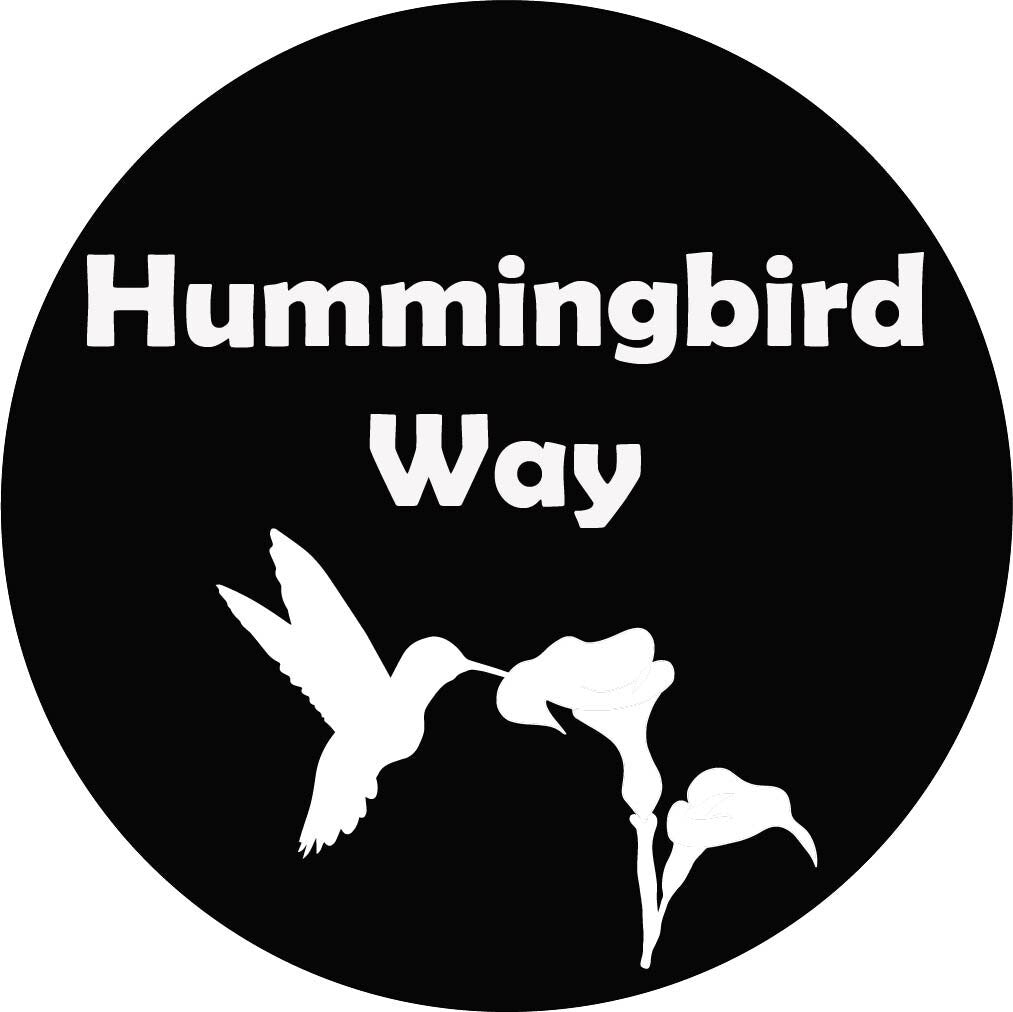 Hummingbird Way Garden Stake