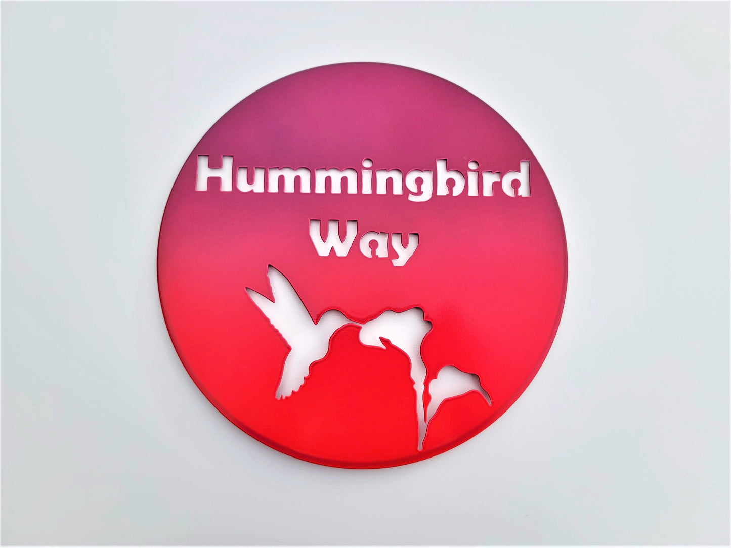 Hummingbird Way Garden Stake