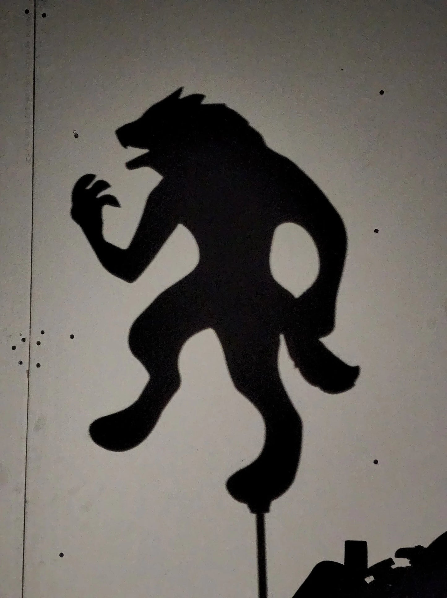 Halloween Werewolf Howling Lycan Wall Decor