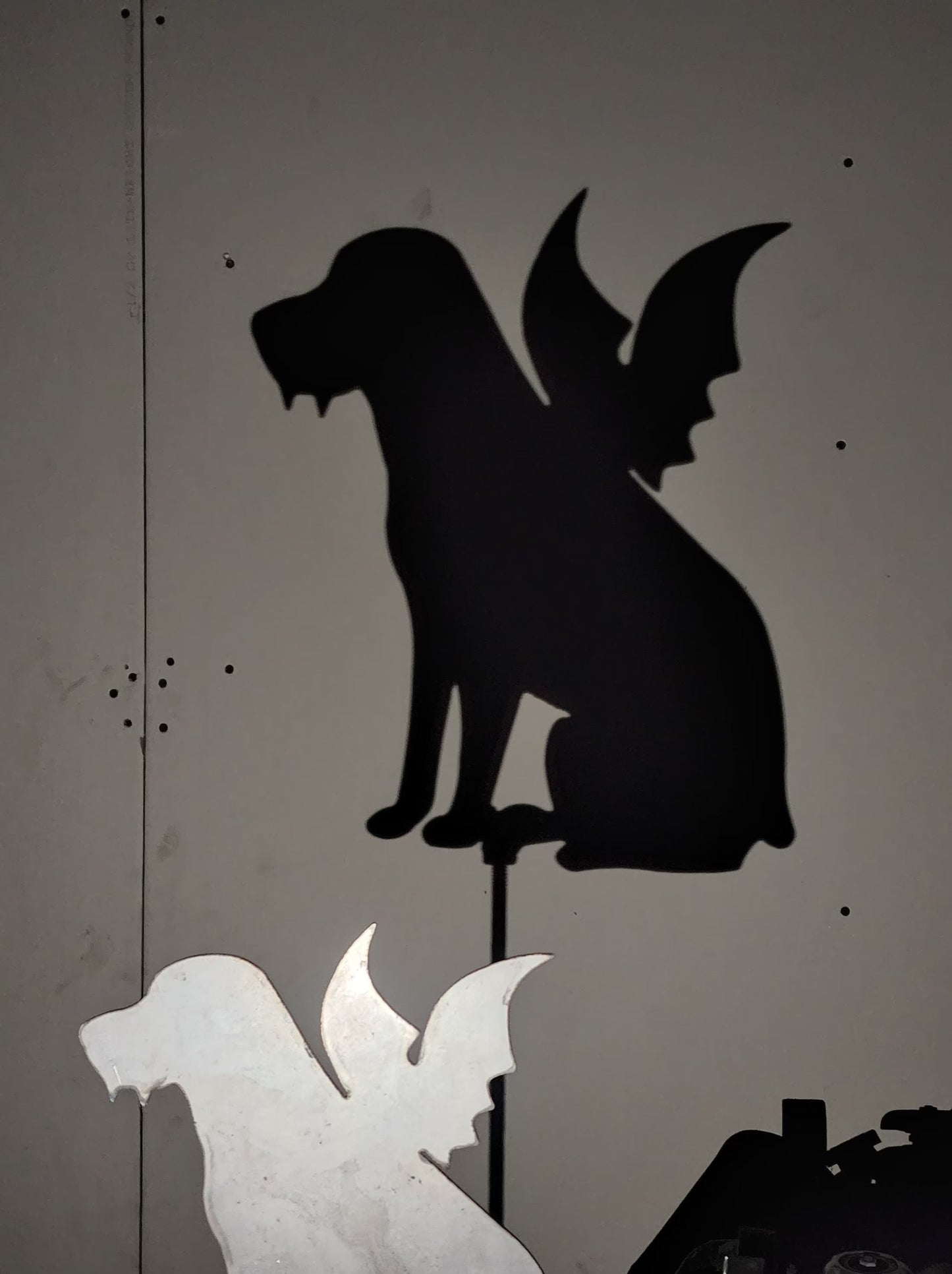 Halloween Vampire Dog Wall Mount