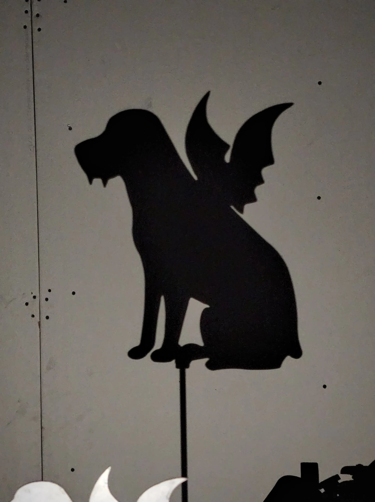 Halloween Vampire Dog Garden Stake