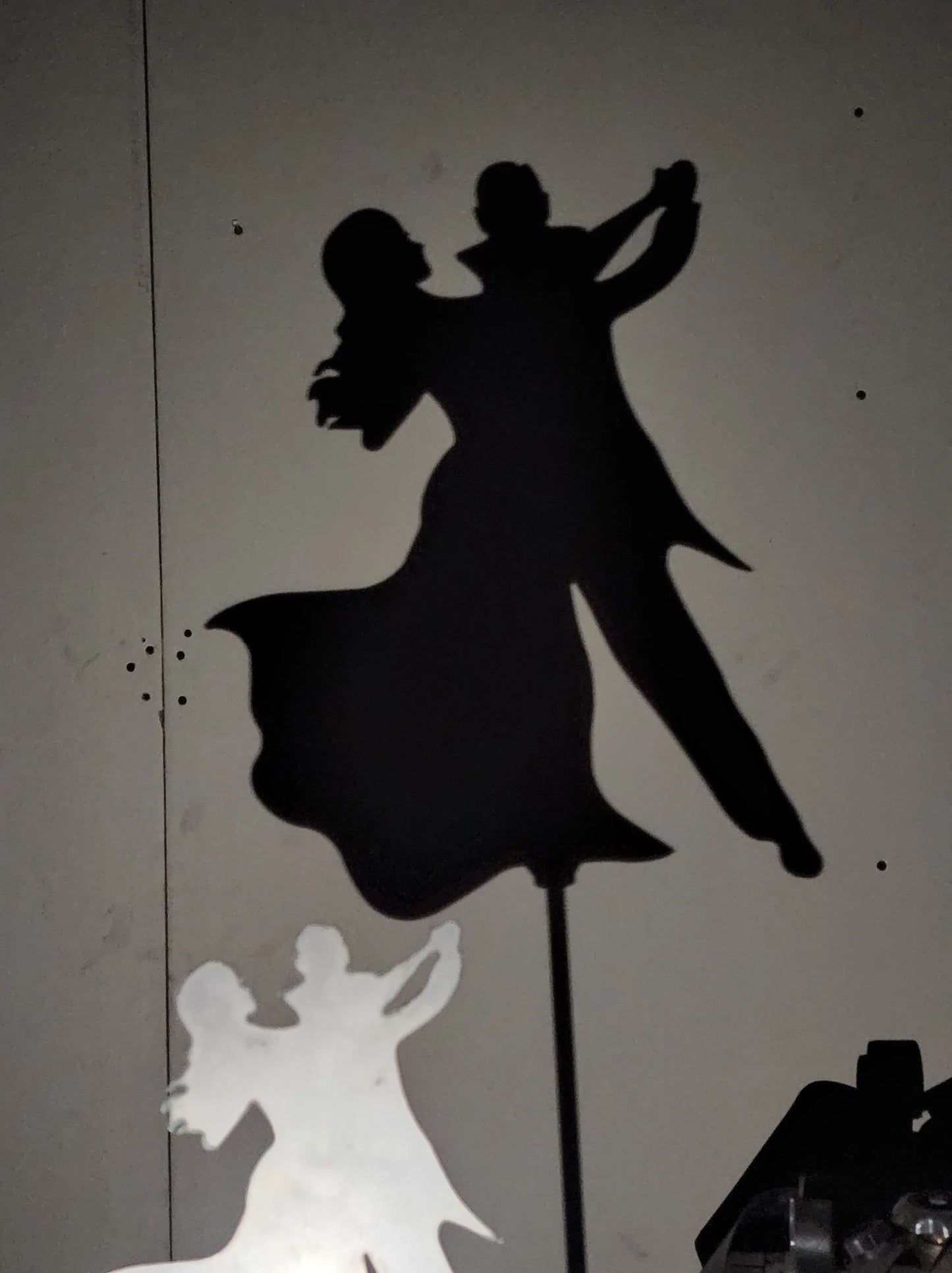 Halloween Dracula and Bride Dancing Wall mount